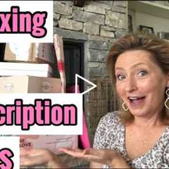 UNBOXING & COMPARING  8  *NEW*  & POPULAR SUBSCRIPTION BOXES