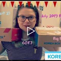 Vlog: Unboxing Monthly Korea Box Ep 11: July 2019- Big Bang, SHINee, GOT7