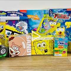 Spongebob Squarepants Satisfying Toys Unboxing ASMR