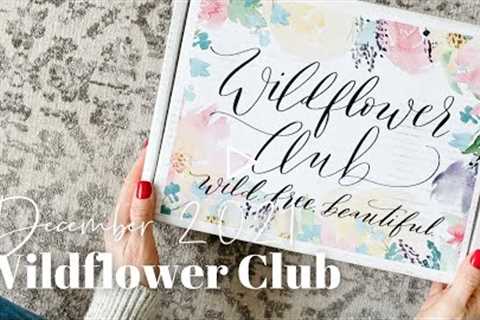Wildflower Club Unboxing December 2021: Lifestyle Subscription Box