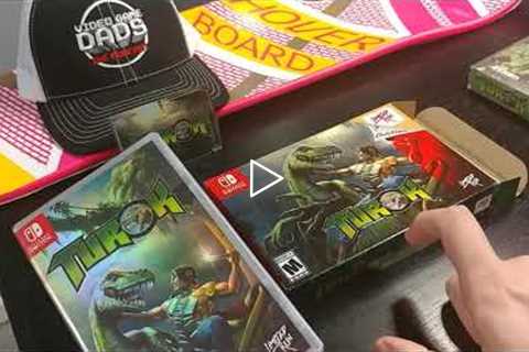 Turok Classic Edition UNBOXING!!!! Switch Limited Run Games N64 collectors edition