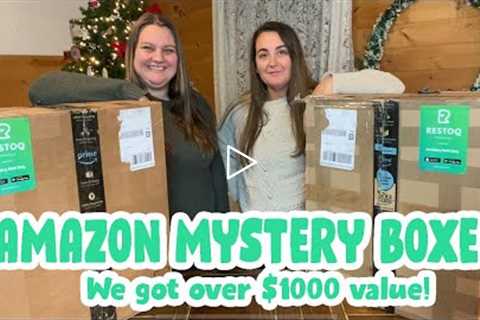 RESTOQ Amazon Mystery Boxes | Sister VS. Sister | Reseller Inventory or a Gift For Yourself!