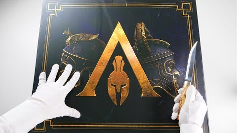 Unboxing Assassin's Creed Odyssey Collector's Edition (Pantheon Edition)