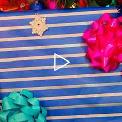 Opening A Christmas Present - A Gift Idea For Boys and Girls - An Oddly Satisfying Video