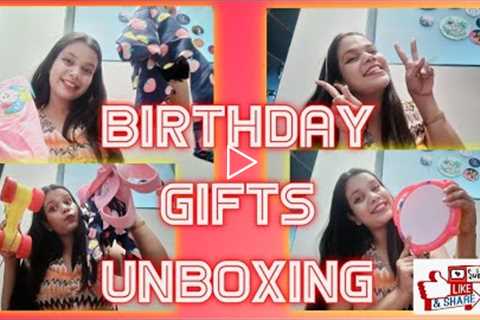 Birthday Gifts Unboxing || Life Stories by Archana || Birthday Series || Birthday gift ideas ||🥳