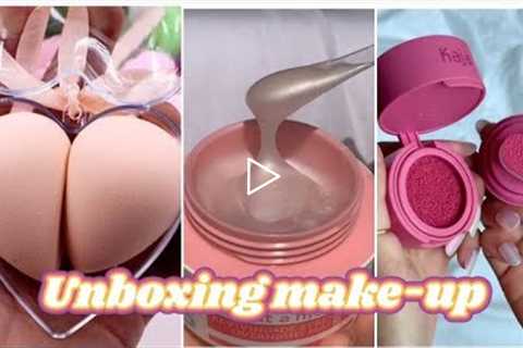 ASMR |Unboxing makeup and skin care products | 2