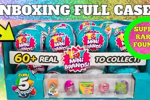 UNBOXING FULL CASE Toy Mini Brands Blind Bag Opening Super Rare Found!!