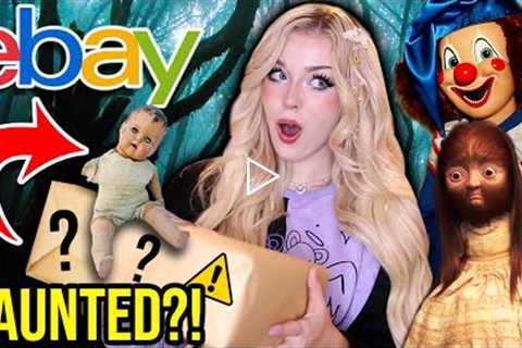 UNBOXING A HAUNTED DOLL MYSTERY BOX FROM EBAY! (*SCARY*)