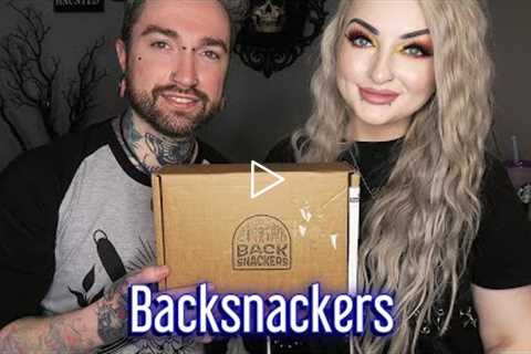 Backsnackers - Monthly Snack Subscription Box Unboxing & Taste Test!