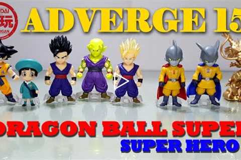 Bandai Japan - Dragon Ball Super Hero - Adverge 15 Unboxing (Bonus Gold Dragon)