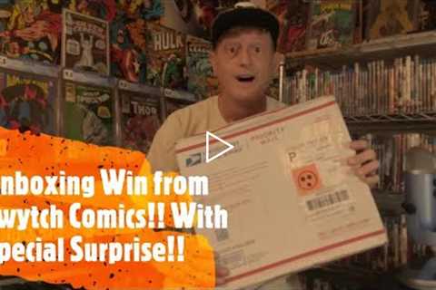 Unboxing Win from Swytch Comics!! With Special Surprise!!
