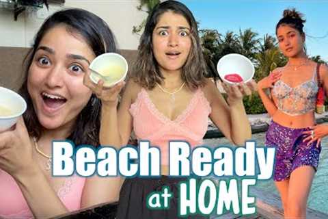 Trying Viral Cheap DIY Beauty & Skincare Hacks + Getting New Nails for Beach