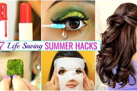 7 LIFE Saving SUMMER HACKS for Every TEENAGERS .. | #Haircare #Skincare #Beauty #Anaysa