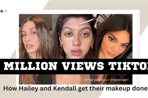 VIRAL celebrity makeup artist Mary Philips uses this technique for Kendall Jenner & Hailey..