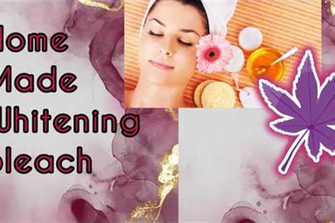 skin whitening Bleach || my Skin care routine|| home remedies @fatmabeautyhub