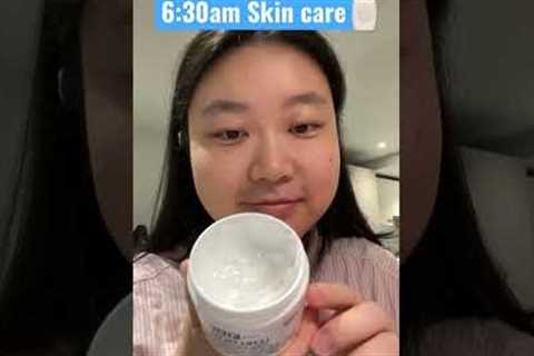 🧴Simple Skin Care in the morning #shorts #skincare #skin #morning #makeup #beauty