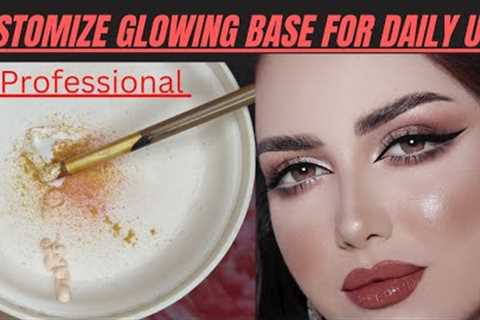 Glowing Base For Daily Use waterproof party Base Makeup # makeup #beautyhacks