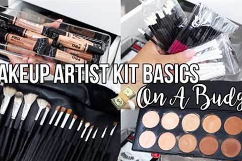 AFFORDABLE MAKEUP ARTIST KIT BASICS | Build Your Kit On A Budget | Jackie Ann
