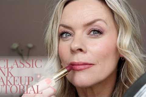 A classic wearable pink makeup tutorial