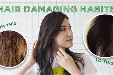 😱Hair Damaging Habits You’re Doing EVERY DAY! • Simple Tips No One Tells You