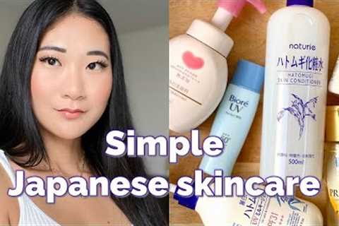 Simplified Japanese Skincare Routine | 5-steps