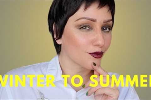 USE WHAT YOU HAVE! | Winter to Summer makeup artistry tips.