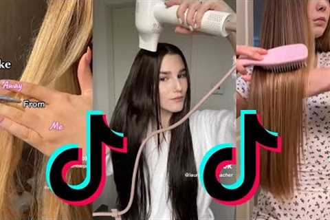 Hair care and growth tips || TikTok Compilation ✨  AESTHETIC #2
