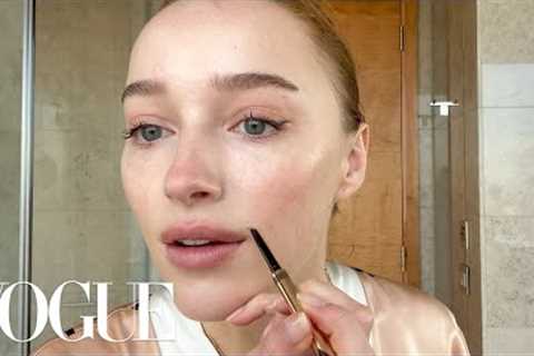 Bridgerton''s Phoebe Dynevor on Dry Skin Care & Casual Makeup | Beauty Secrets | Vogue