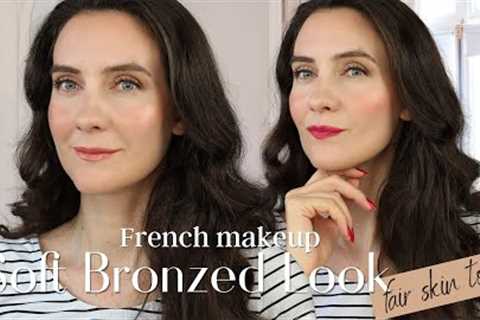 How to Create Natural Soft Bronzed Look | French Beauty Secrets | Glowy makeup tutorial Summer 2023