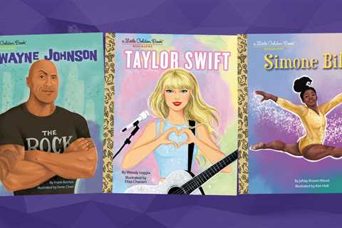 Big Celebrities Get Illustrated for New Golden Book Biographies