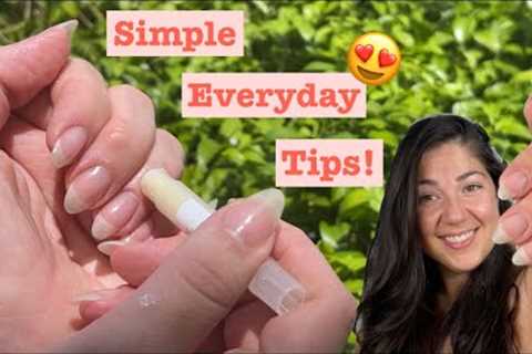 6 Daily Nail Care Tips for Healthy Nails!