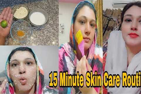 15 minute skin care routine for a housewife | 4 affordable Steps | Weekly Self Care Routine