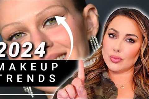 ARE THIN BROWS BACK??  TOP 10 Makeup Trends for 2024