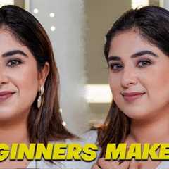 STEP BY STEP MAKEUP FOR BEGINNERS | Aparna Thomas