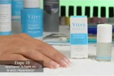 Vitry Nail Care Treatment for crack and broken nails and also use an base coat