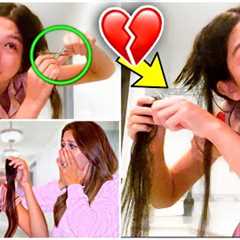 12 Year Old CHOPS Her Hair OFF Without Parents Permission!!! ✂️  **EMOTIONAL**  | Familia Diamond