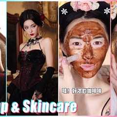Mitsuisen✨Aesthetic Makeup Tutorial & Skincare Routine☘️Satisfying skincare🍃Beauty Secrets🌿392
