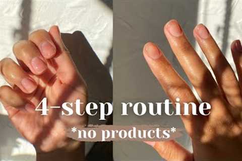 Nail Care Routine | How to make natural nails look good