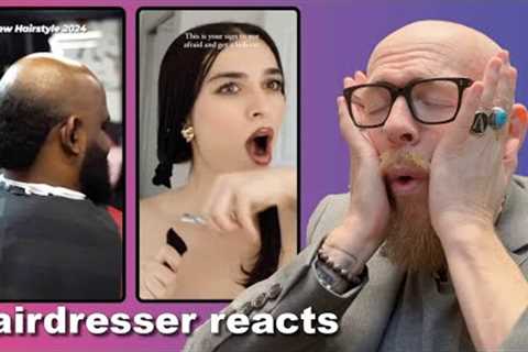 Hairdresser reacts to hair fails and wins  from Tik Tok & Instagram.