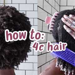 Curly Hair 101: Beginners Guide to 4C Hair