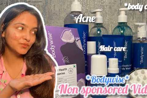 My Non sponsored video | Bodywise products | body acne, hairfall, underarm & lip pigmentation..